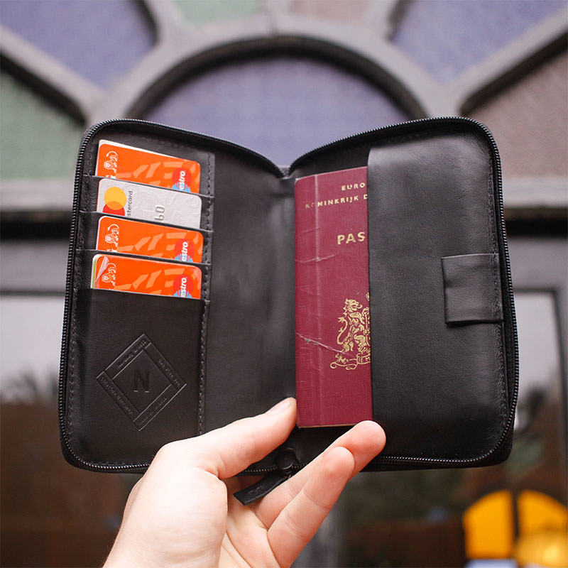 Case de Passaporte Nômade NW087 com cartões